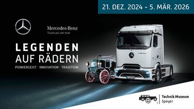 Sonderausstellung "Legenden auf Rädern" im Technik Museum Speyer