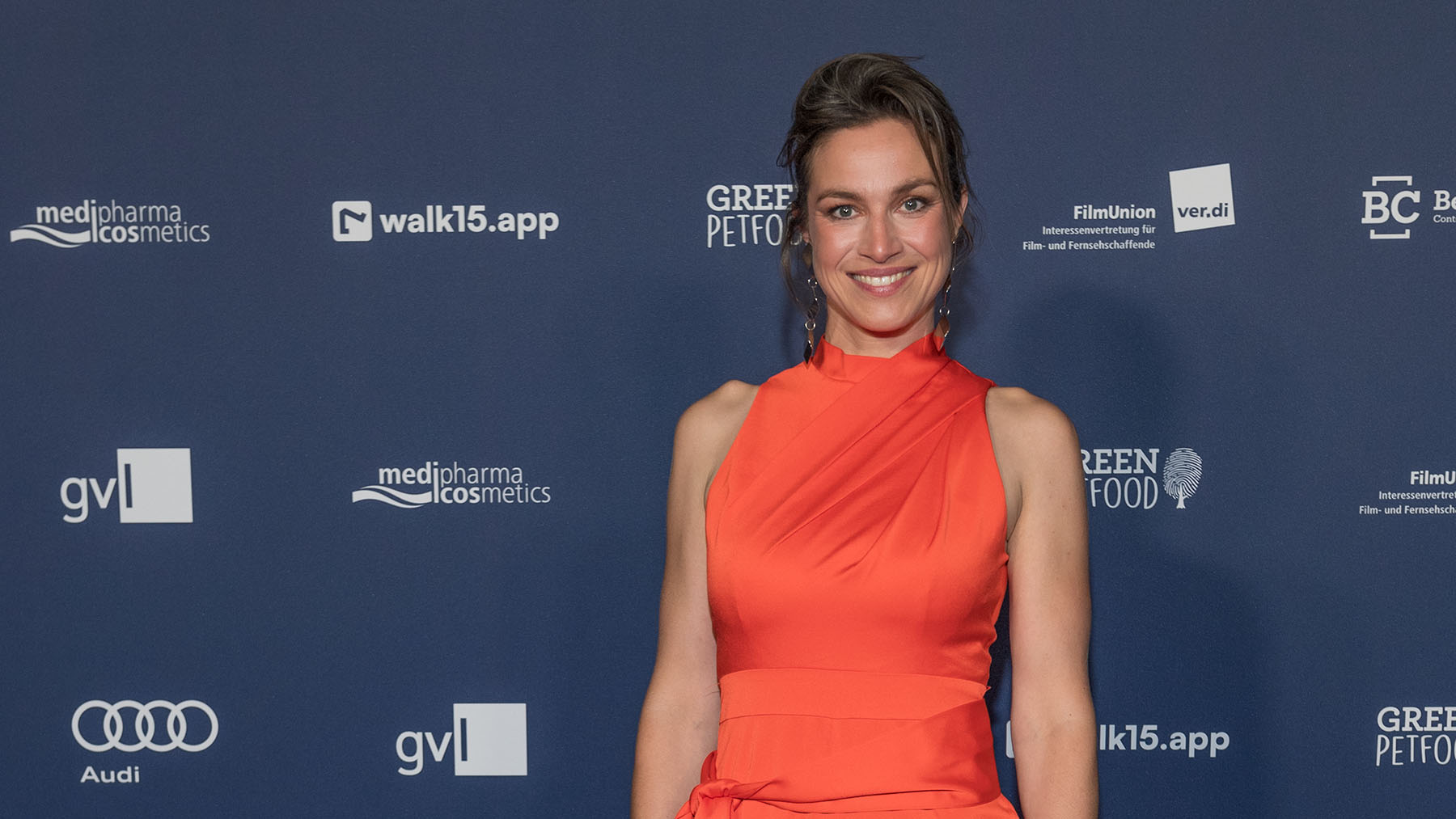 Karriere top, Familie auch: Franziska Hartmann bei der Verleihung des Deutschen Schauspielpreises.  