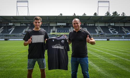 Bashkim Ajdini kommt aus Osnabr&uuml;ck an den Hardtwald Copy